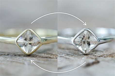 why does my white gold ring turn yellow|change white gold to yellow.